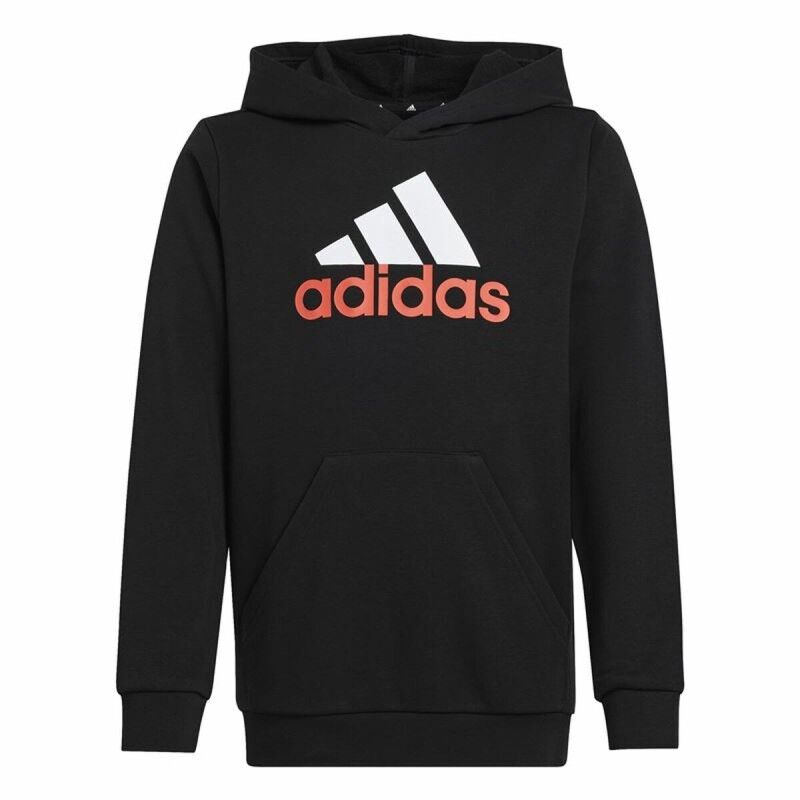 Adidas|Camisola com Capuz Menina Adidas Essentials Preto Adidas|Camisola com Capuz Menina Adidas Essentials Preto
