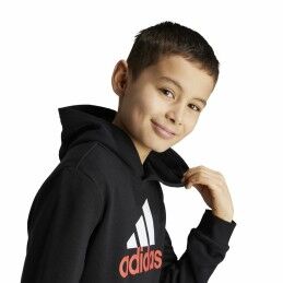 Adidas|Camisola com Capuz Menina Adidas Essentials Preto