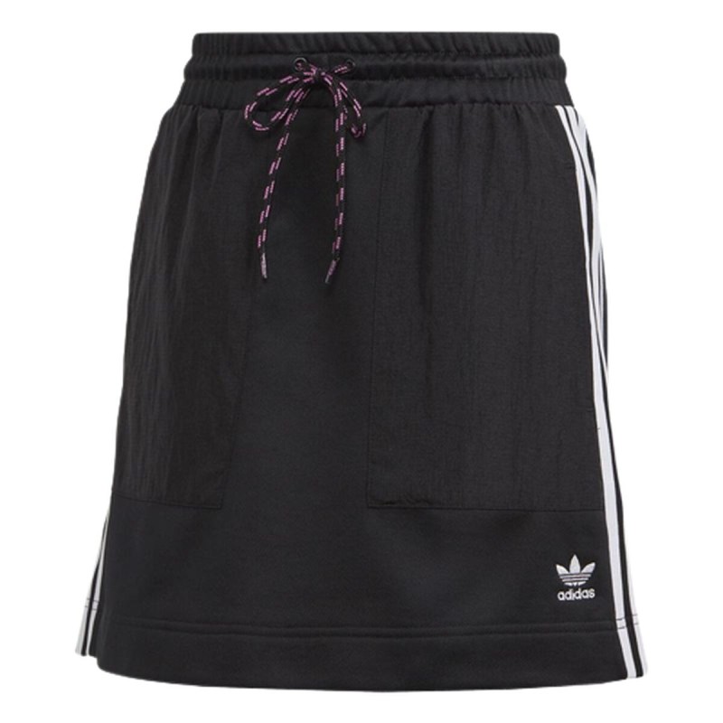 Saia de ténis Adidas Originals 3 stripes Preto