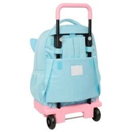 Furby|Mochila Escolar com Rodas Furby Azul celeste 33 x 45 x 22 cm