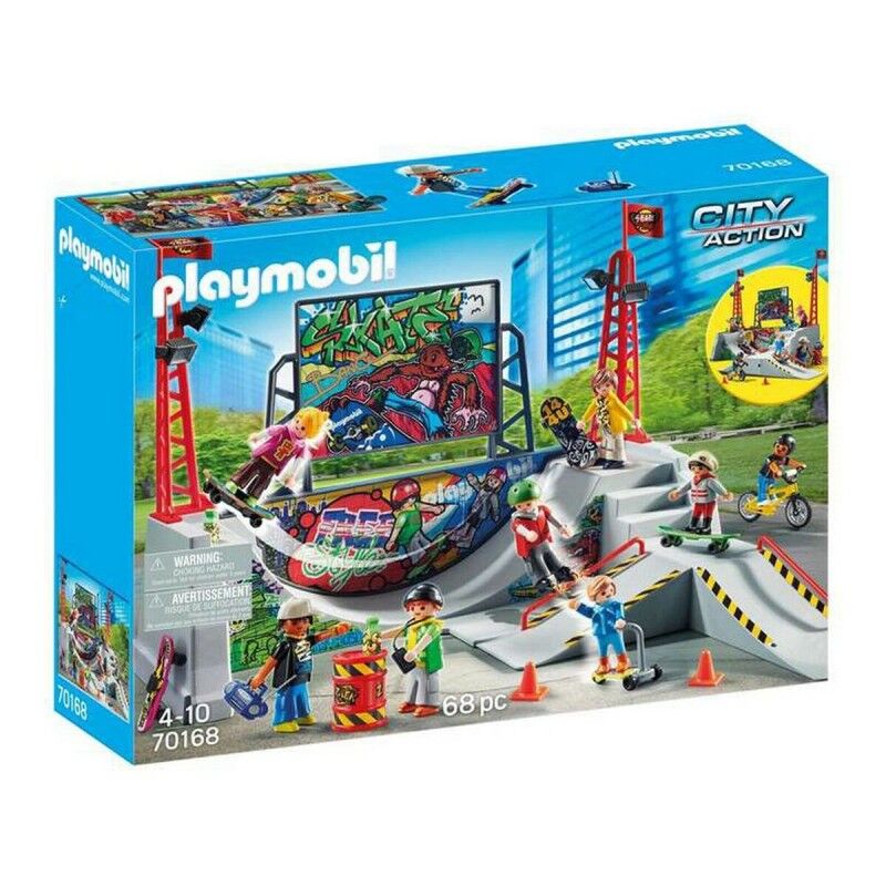 Playmobil|Playset City Action Skate Park Playmobil 70168 (68 pcs) Playmobil|Playset City Action Skate Park Playmobil 70168 (68 pcs)