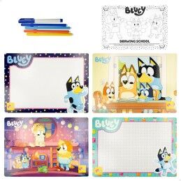 Bluey|Conjunto de Desenho Bluey Pocket Drawing School (12 Unidades)