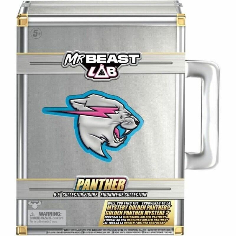 Moose Toys|Figura colecionável Moose Toys Panthere Mr. Beast Lab Ultimate Moose Toys|Figura colecionável Moose Toys Panthere Mr. Beast Lab Ultimate