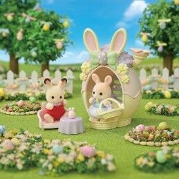 Sylvanian Families|Conjunto de Bonecos Sylvanian Families El escondite del huevo - 5802 Plástico