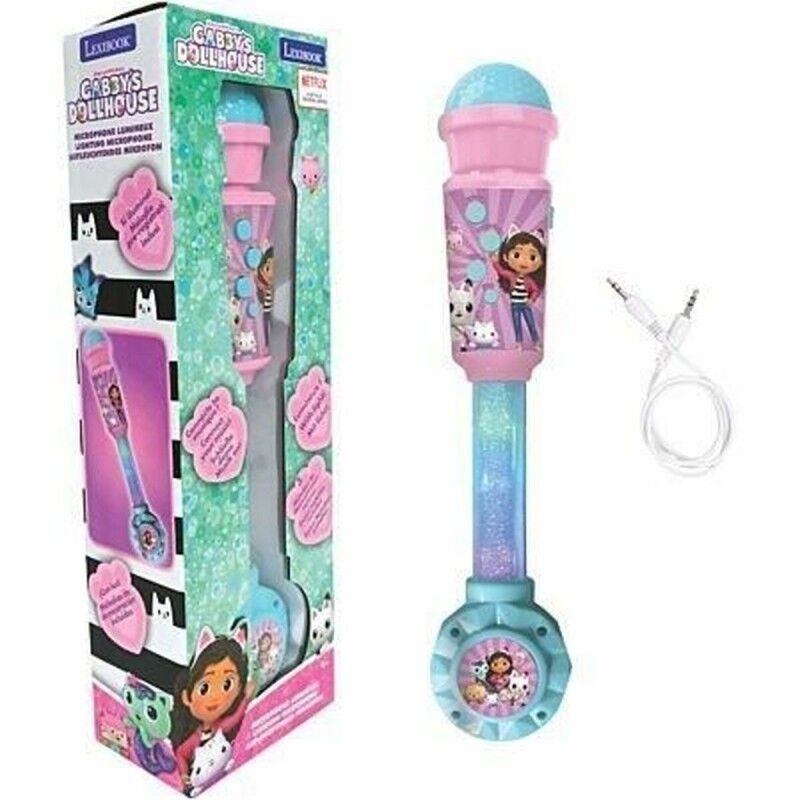 Lexibook|Microfone para Karaoke Lexibook Gabby y la Casa Mágica Lexibook|Microfone para Karaoke Lexibook Gabby y la Casa Mágica