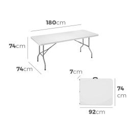 EDM Product|Mesa Dobrável EDM 75130 Branco