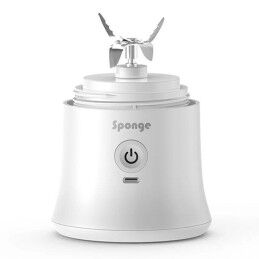 Sponge|Batedora de Copo Sponge 703674402209 Branco Transparente 600 ml