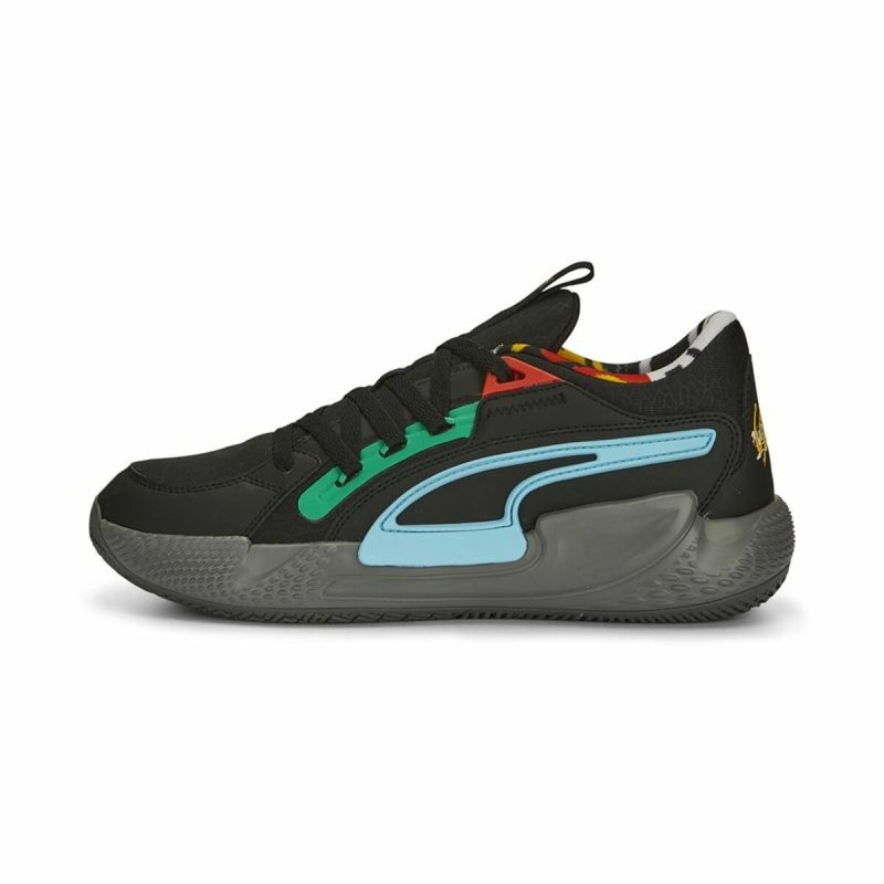 Sapatilhas de Basquetebol para Adultos Puma Court Rider Chaos Preto