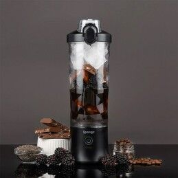 Sponge|Batedora de Copo Sponge 703674402216 Preto Transparente 600 ml