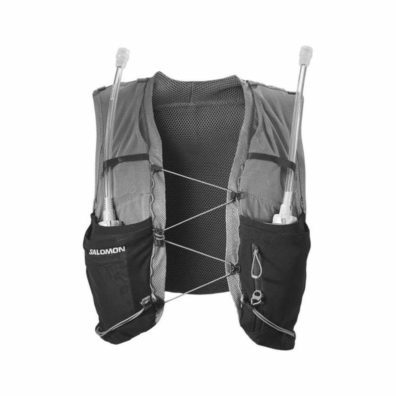 Colete de Desporto Unisexo Salomon Adv Skin 5 Preto/Cinzento Preto