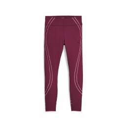 Leggings de Desporto de Mulher Puma Studio Ultrabare Vermelho Escuro