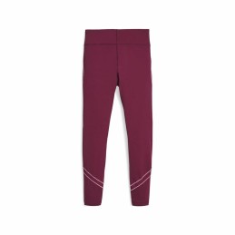 Leggings de Desporto de Mulher Puma Studio Ultrabare Vermelho Escuro