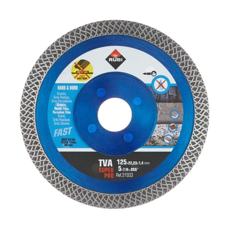 Rubi|Disco de corte Rubi superpro r31933 125 mm Rubi|Disco de corte Rubi superpro r31933 125 mm