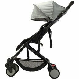 Bambisol|Carrinho de passeio para bebê Bambisol Preto Cinzento