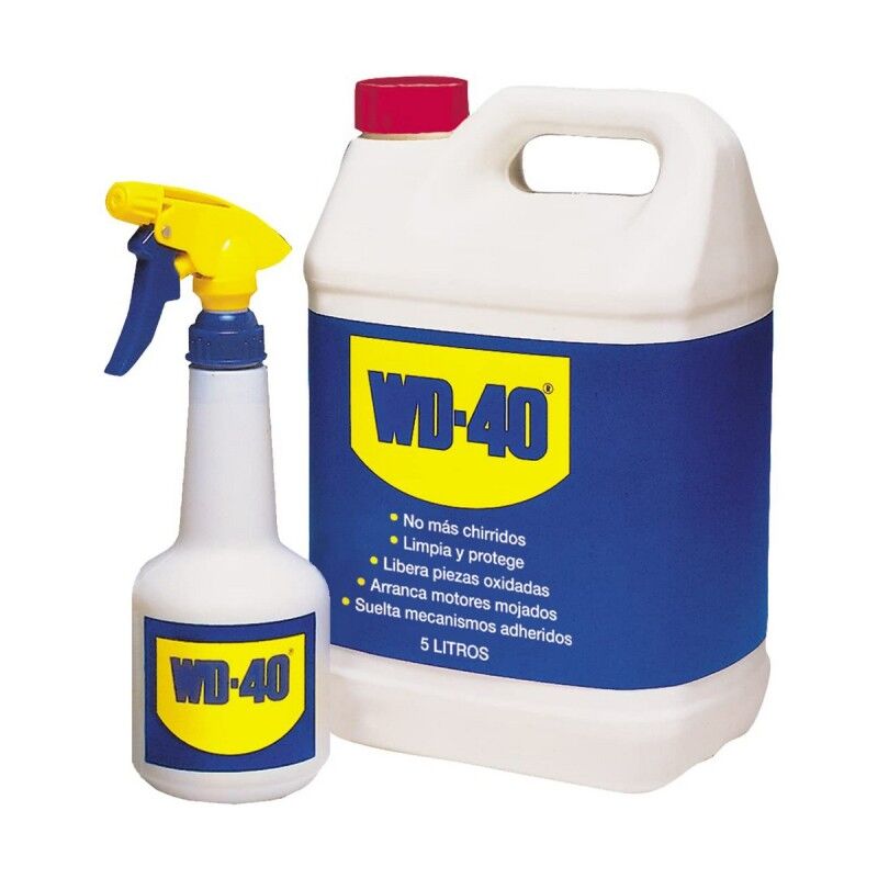 WD-40|Lubrificante Multiusos WD-40 44506 Pulverizador Multiusos Botija 5 L (5L) WD-40|Lubrificante Multiusos WD-40 44506 Pulverizador Multiusos Botija 5 L (5L)