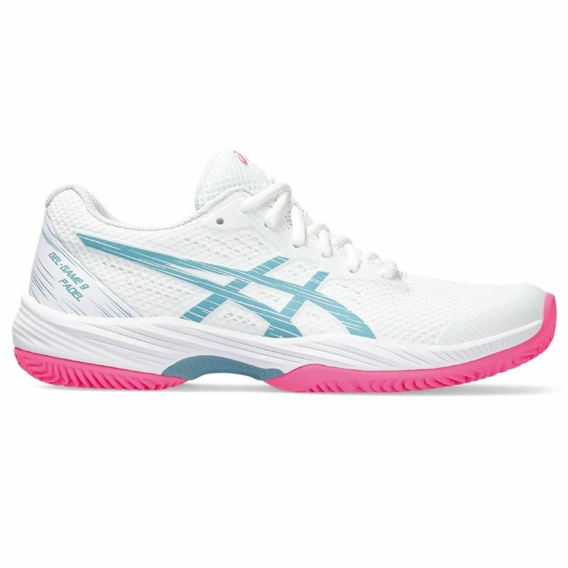 Sapatilhas de Pádel para Adultos Asics Gel-Game 9 Mulher Branco