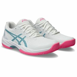 Sapatilhas de Pádel para Adultos Asics Gel-Game 9 Mulher Branco