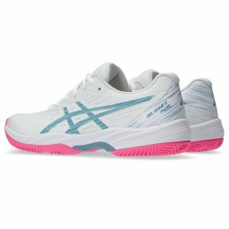 Sapatilhas de Pádel para Adultos Asics Gel-Game 9 Mulher Branco