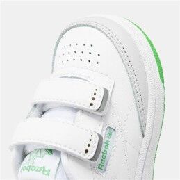 Reebok|Sapatilhas de Desporto para Bebés Reebok Club C 2V 2.0 Branco Verde