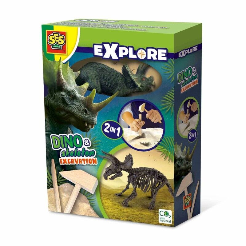 SES Creative|Jogo de Escavação SES Creative Triceratops