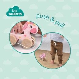 SES Creative|Figura articulada SES Creative Unicornio de madera 2 en 1 Unicórnio