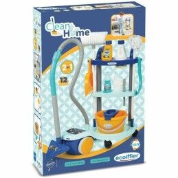 Ecoiffier|Carrinho de Limpeza com Acessórios Ecoiffier 2774
