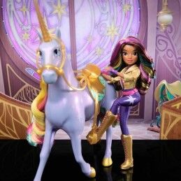 Spin Master|Boneca Spin Master Sophia Academia Unicornio Unicórnio 9 Peças