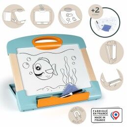 Smoby|Quadro Mágico Smoby Magnetic modulo slate Branco Madeira