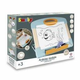 Smoby|Quadro Mágico Smoby Magnetic modulo slate Branco Madeira