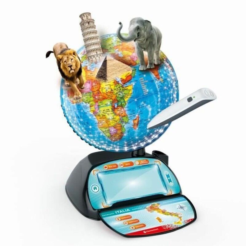 Clementoni|Globo Terrestre Clementoni Exploraglobe Azul Plástico Clementoni|Globo Terrestre Clementoni Exploraglobe Azul Plástico