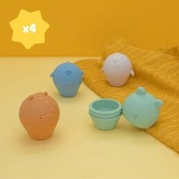 Badabulle|Brinquedos Para o Banho Badabulle 4 Peças