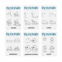 Mattel|Jogo de Mesa Mattel PICTIONARY