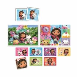Clementoni|Brinquedo Interativo para Bebés Clementoni Edukit 4 en 1 Gabby y la casa mágica