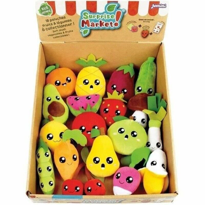 Jemini|Peluche Jemini JEMINI Multicolor Felpa Infantil Frutas Jemini|Peluche Jemini JEMINI Multicolor Felpa Infantil Frutas