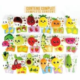 Jemini|Peluche Jemini JEMINI Multicolor Felpa Infantil Frutas
