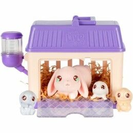 Little Live Pets|Peluche Little Live Pets Mama Surprise Rabbits Cor de Rosa Rose Felpa Coelho