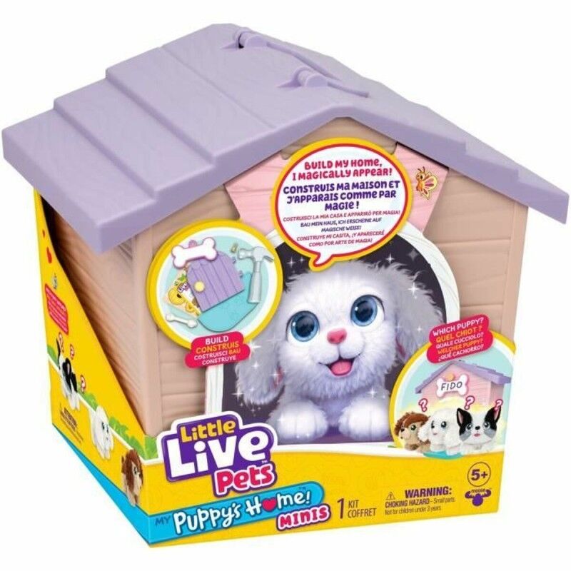 Little Live Pets|Peluche Little Live Pets Surprise Niche Cor de Rosa Felpa Rã Cão Little Live Pets|Peluche Little Live Pets Surprise Niche Cor de Rosa Felpa Rã Cão