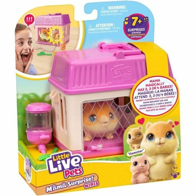 Little Live Pets|Peluche Little Live Pets Mama Surprise Hamsters Laranja Orange Felpa Hamster Little Live Pets|Peluche Little Live Pets Mama Surprise Hamsters Laranja Orange Felpa Hamster