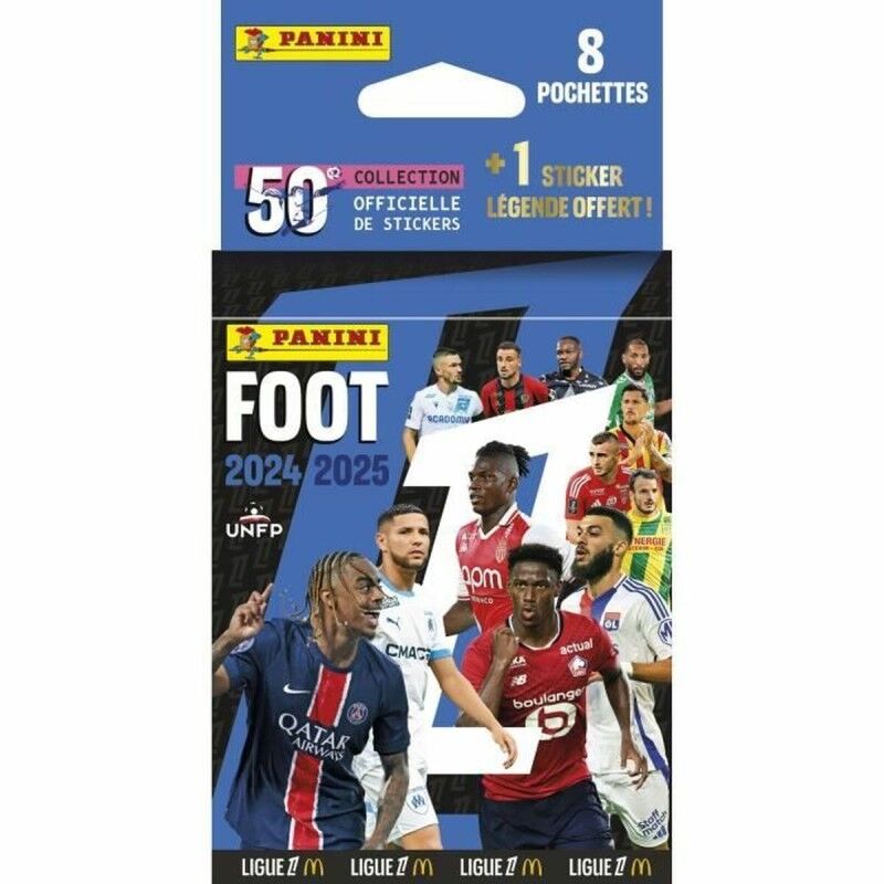 Panini|Álbum de Autocolantes Panini Fútbol Ligue 1 2024-2025 McDonald's Panini|Álbum de Autocolantes Panini Fútbol Ligue 1 2024-2025 McDonald's