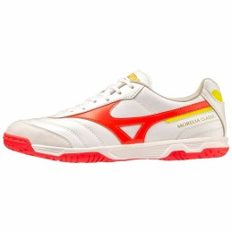 Chuteiras de Futebol de Salão para Adultos Mizuno Morelia Sala Classic Homem Branco