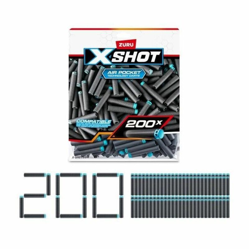Zuru|Pistola de Dardos Zuru X-SHOT Excel Pack 200