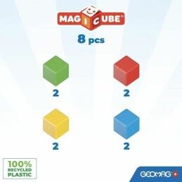 Geomag|Jogo de Construção Geomag Magicube Recycled Creative Set