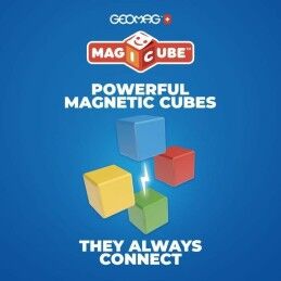 Geomag|Jogo de Construção Geomag Magicube Recycled Creative Set