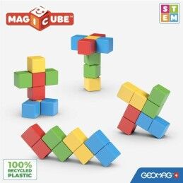 Geomag|Jogo de Construção Geomag Magicube Recycled Creative Set
