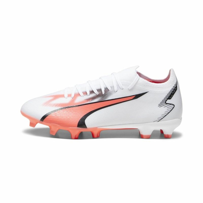 Chuteiras para Adultos Puma Ultra Match FG/AG Branco