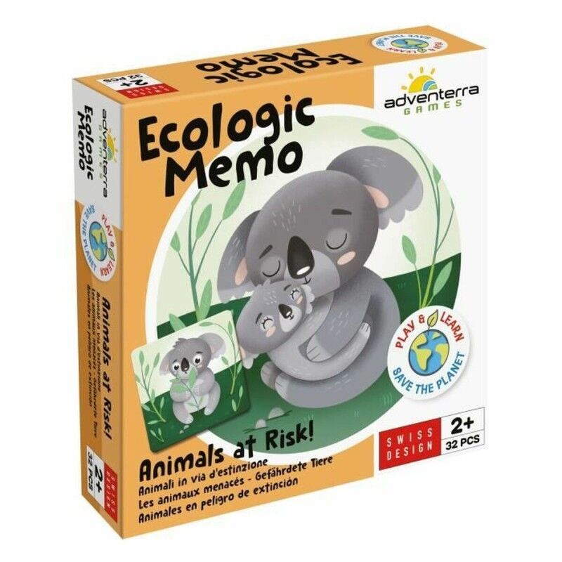 Adventerra|Jogo Educativo Adventerra Memo Ecológico Animales en Peligro Adventerra|Jogo Educativo Adventerra Memo Ecológico Animales en Peligro