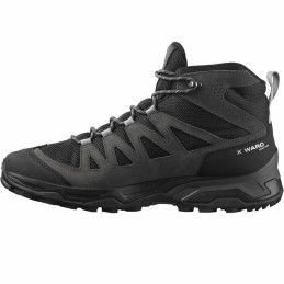 Botas de montanha Salomon X Ward Leather Mid Gore-Tex Preto