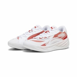 Sapatilhas de Basquetebol para Adultos Puma All-Pro Nitroam Branco