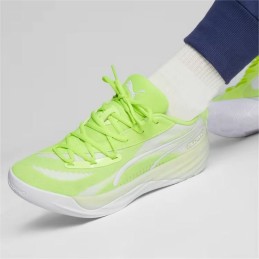 Sapatilhas de Basquetebol para Adultos Puma All-Pro Nitro Amarelo