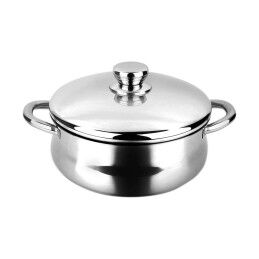 Kinvara|Tacho com Tampa Kinvara 100017 Prateado Alumínio Ø 12 cm 600 ml (10 Unidades)